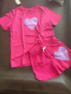 NWT! Californian Vintage matching shorts set